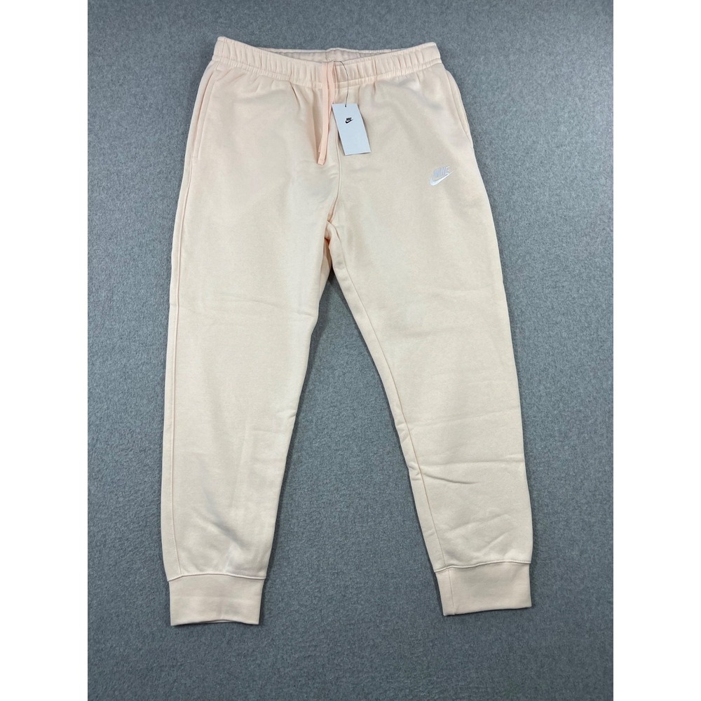 Nike Sportswear Club Fleece Sweatpants Mens XL Guava Ice Standard Fit Joggers
